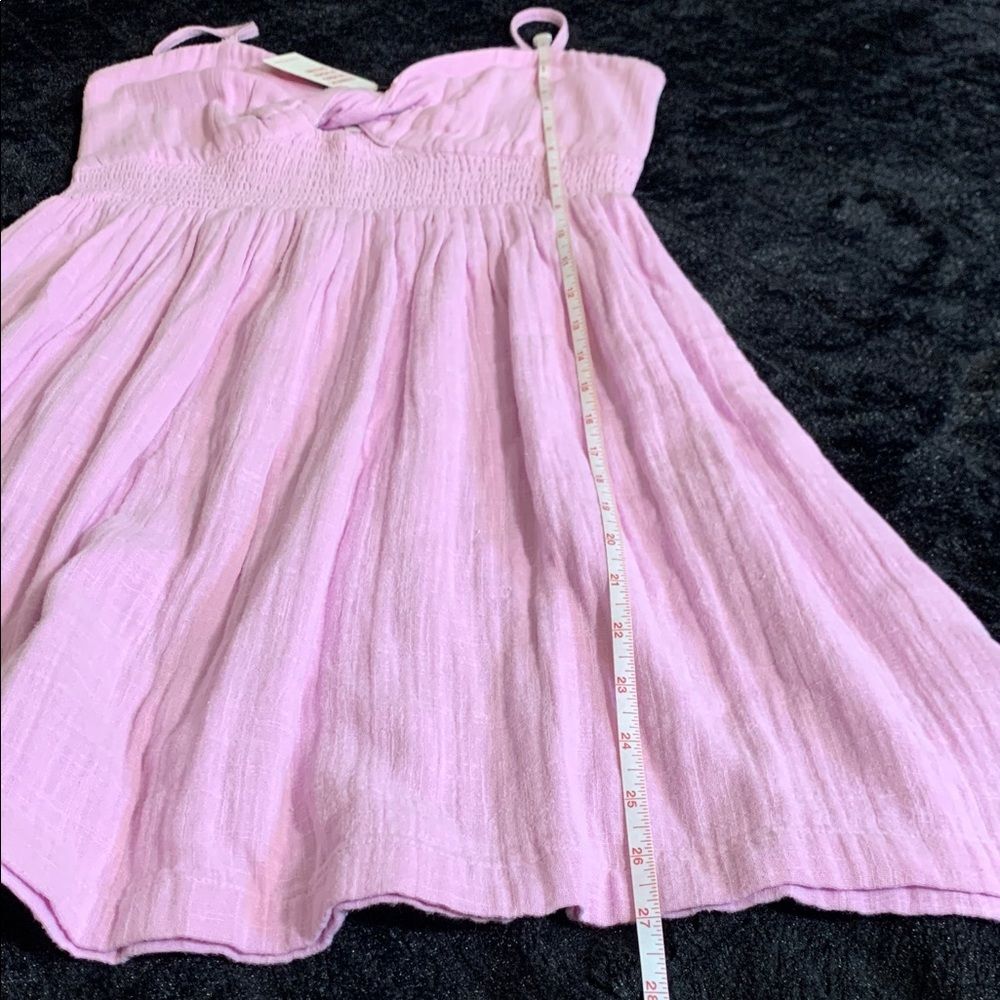 Beach Essential Roxy Sunrise Vibes Cutout Mini Dress - Orchid Bouquet Size S NWT - Picture 7 of 9